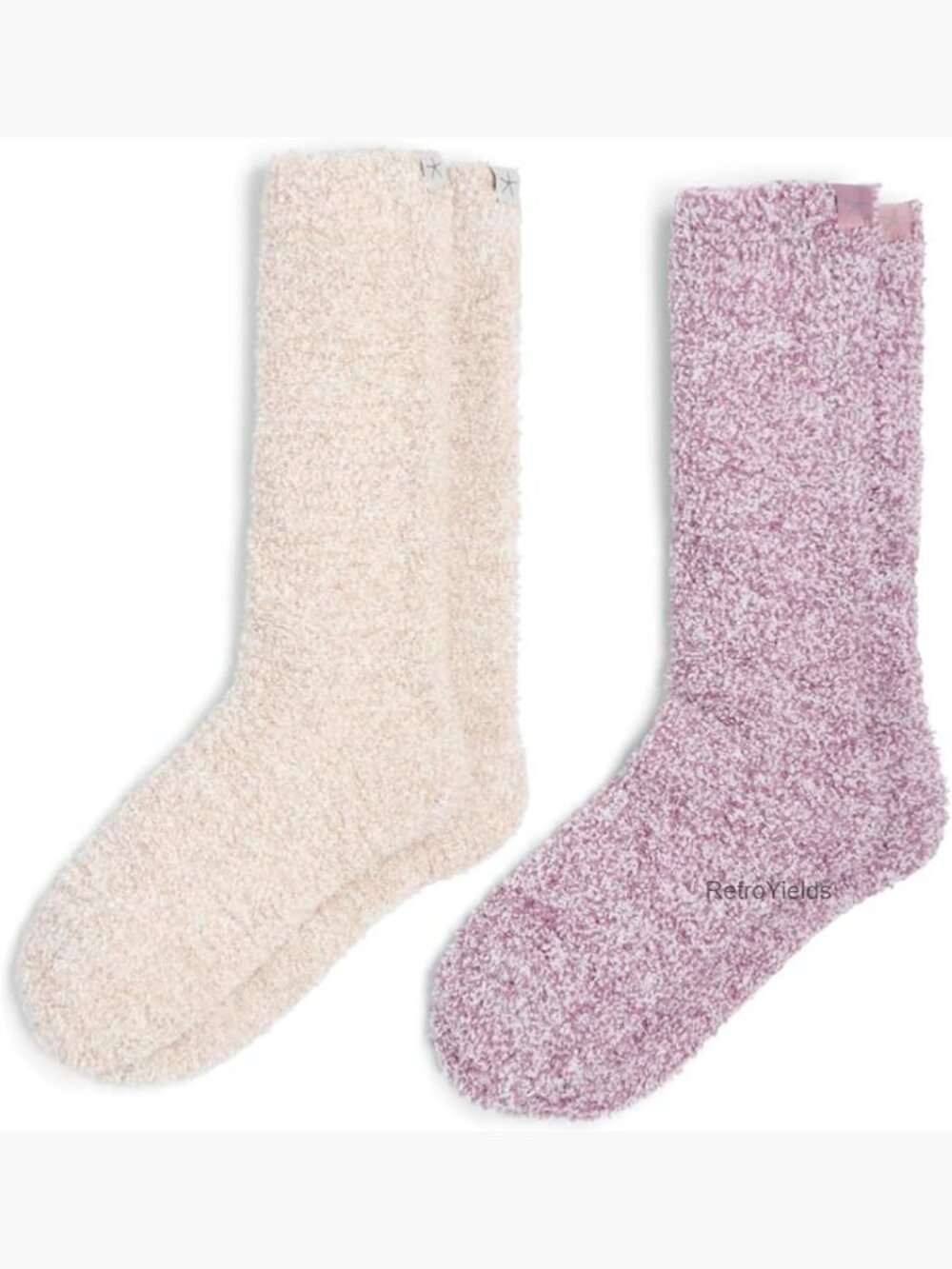 Ultra Soft Plush Microfiber Fuzzy Socks, Warm Cozy Lounging Socks Set
